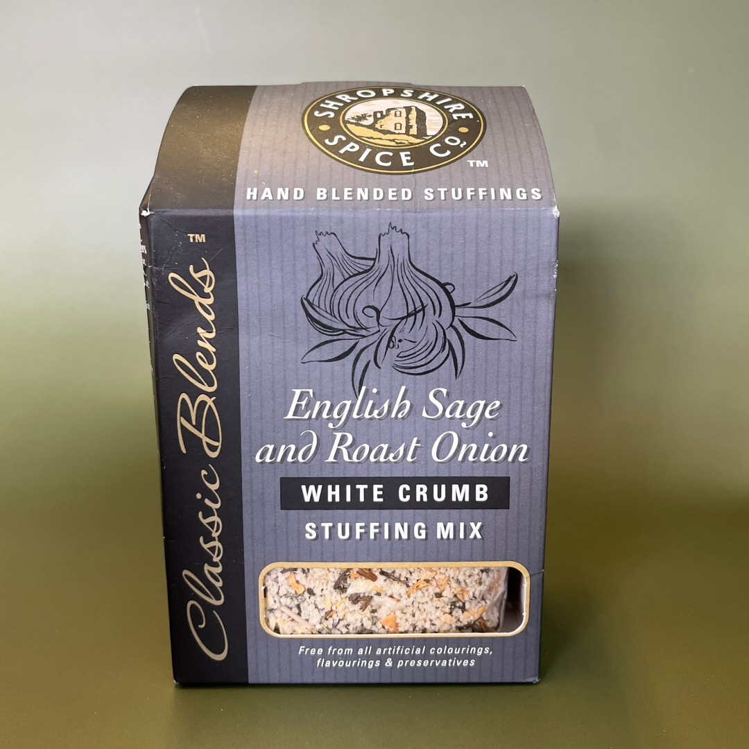 Shropshire Spice Company English Sage and Onion White Crumb Stuffing Mix