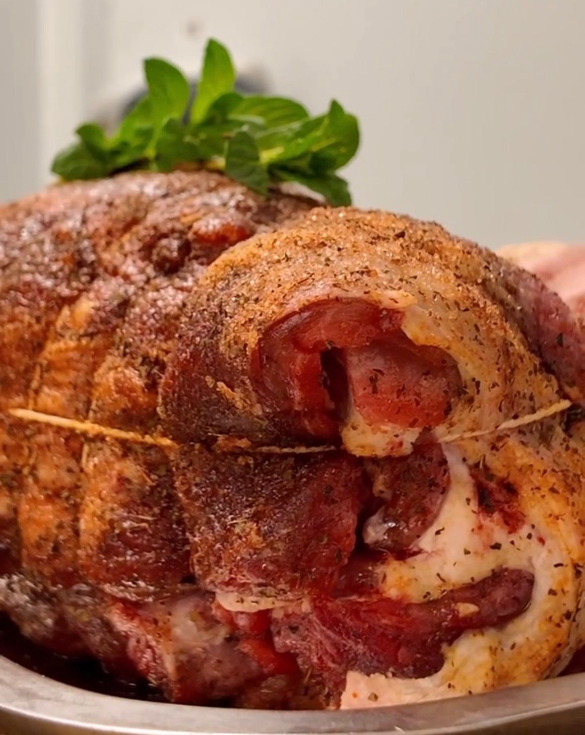 Minty Boneless Rolled Lamb Shoulder