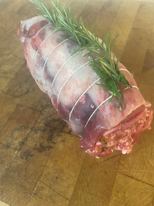 Apricot and Rosemary Boneless Rolled Lamb Shoulder